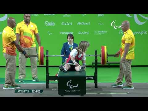 Powerlifting | NEWSON Zoe wins Bronze | Womens’s -45kg | Rio 2016 Paralympic Games