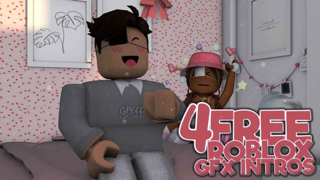 4 Free Roblox Gfx Intros No Text Boys And Girls Youtube - aesthetic roblox gfx girl and boy