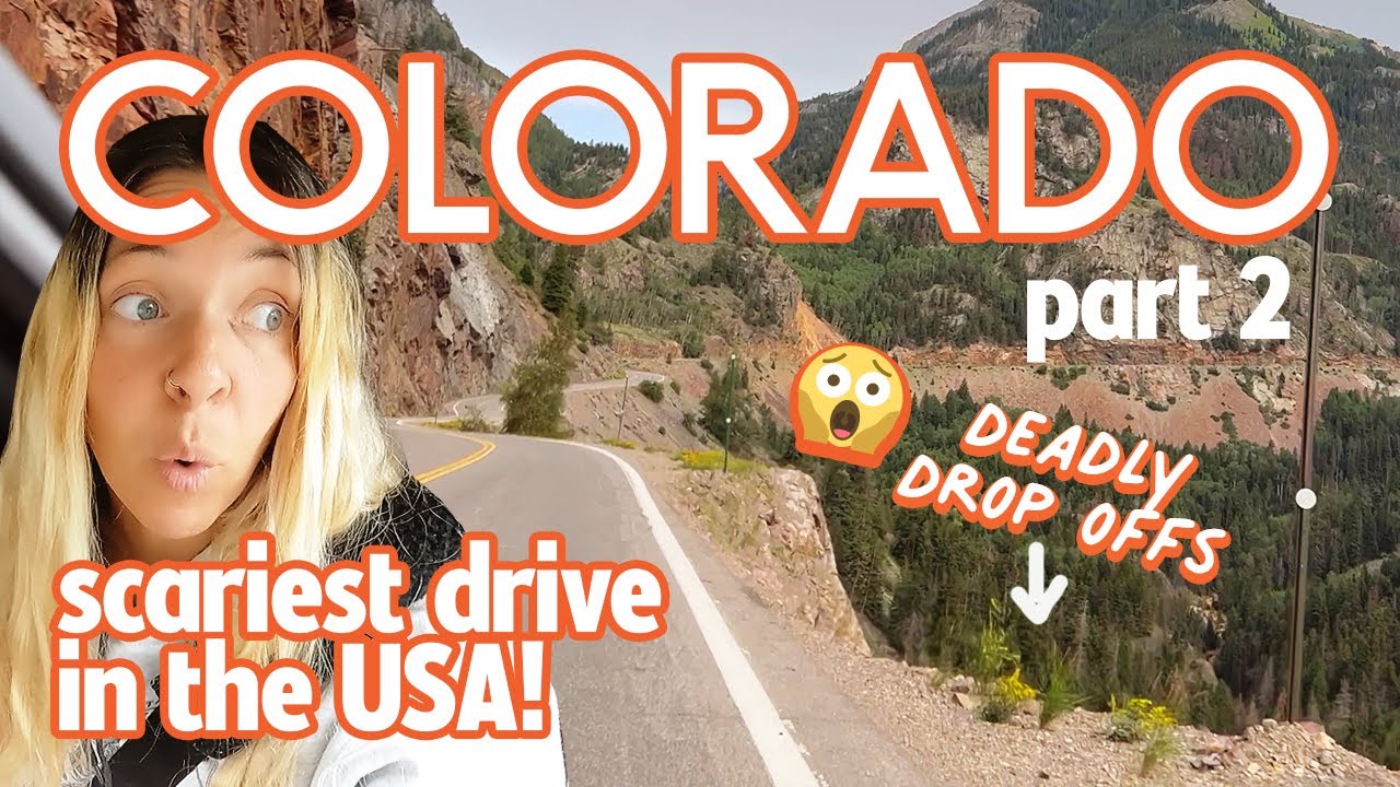 COLORADO Part 2/3 - driving the Million Dollar Highway + lithium batt. update + INSANE FREE camping!