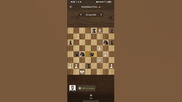 chess.com daily puzzle solving 20th August #chess #chesspuzzle