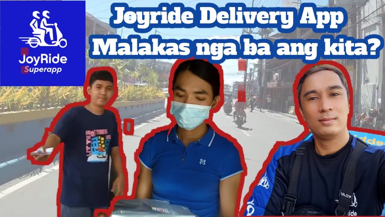 joyride-delivery-rider-unang-byahe-malakas-ba-ang-kita-youtube