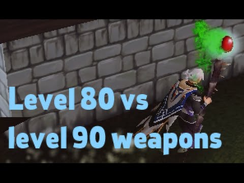 Level 80 Vs 90 Noxious 2h Weapons In Legacy Mode Youtube