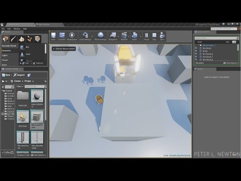 Blueprints - Shooting Projectiles At Mouse Location - Unreal Engine 4