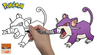 How to draw Pokemon Rattata