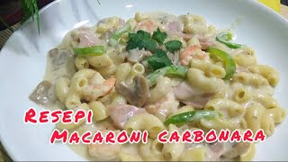 RESEPI MACARONI CARBONARA PREGO HOMEMADE | mudah & sedap : 2021