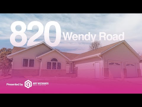 820 Wendy Road, Waterloo, IA home video tour