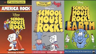 Schoolhouse Rock 1995-2009 Vhs & Dvd Trailers