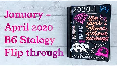 January - April 2020 B6 Stalogy Flip through