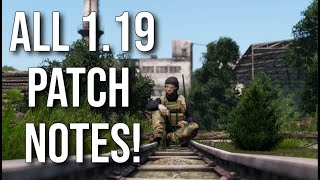 HUMVEE, NEW GUNS, BUNKERS and INSANE NEW UI | DayZ 1.19 Patch Notes!