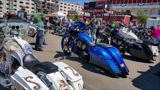 Laughlin River Run Bike Week, Motorcycle Acrobatic Team Making Beautiful And Funny Stunts