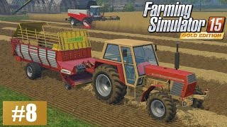 Słoma dla krów (Farming Simulator 15 GOLD #8), gameplay pl