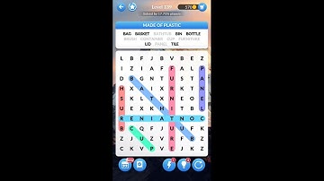 Word Search Explorer - Levels 121-140