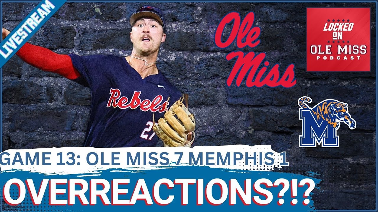 REACTION: Judd Utermark's Multi-HR Surge Powers Ole Miss Past Memphis 7-1 | Recap & Highlights