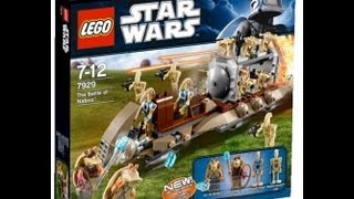 LEGO STARWARS 7929ナブーの戦い - YouTube