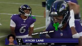 Ja'Kobi Lane FULL Highlights vs Eagles | Ravens Next SUPERSTAR WR ๐ฅ