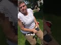 Crazy Woman Attacks Neighbors With Yard Signs