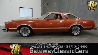 1979 Ford Thunderbird Stock #156 Gateway Classic Cars of Dallas