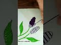 Beautiful flower 🌺 leaf 🌿 embroidery #viralshorts #shortsvideo #shortsviral