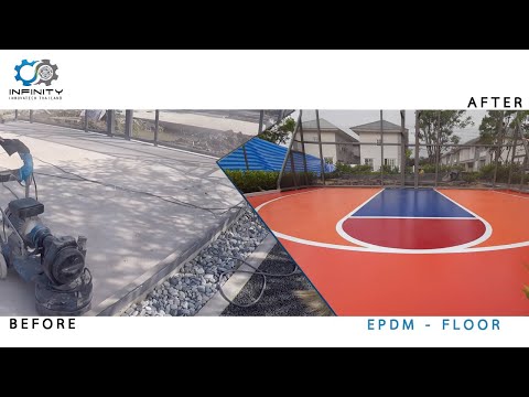 EPDM - Sport Floor พื้นสนามกีฬา