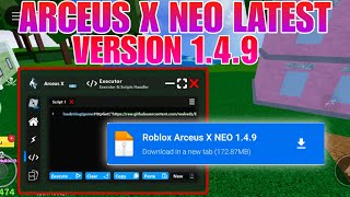Arceus X New Update V1 4 9 Arceus X Atualizado Arceus X Neo Script ...