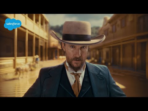 “Gold Rush” :30 | Ask More of AI with Matthew McConaughey | Salesforce