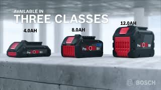 Bosch ProCORE 18V High Performance Battery Range