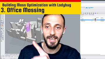 3- Adding Office Massing in Ladybug #officedesign #MassOptimization #ladybugtools