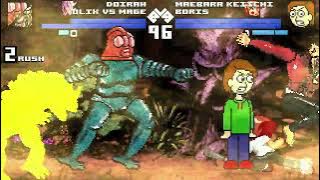 MistaMan's MUGEN [181]: Olix vs Mage & Doirah VS Boris & Keiichi Maebara