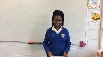 The Speech Kara Ekeh Kishoge Community College (2nd Year)