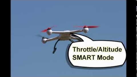 Blade 350 QX and left stick controls Altitude in SMART Mode