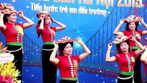 MÚA | HƯƠNG SẮC BẢN EM | LỄ HỘI HOA BAN HÀ NỘI 2019 | ĐỘI VĂN NGHỆ BẢN CHẬU ♥