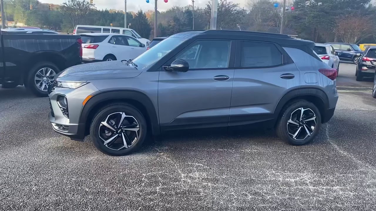 2021 chevy trailblazer rs satin steel metallic