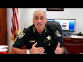 Message from Sheriff Chitwood on recent police work