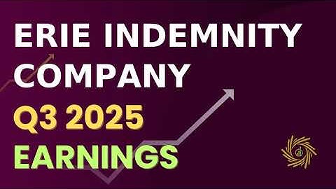 Erie Indemnity Company ERIE Q3 2025 Earnings Call