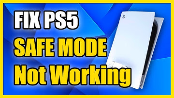 How to Fix PS5 Safe Mode Not Working or No Display (Fast Method)