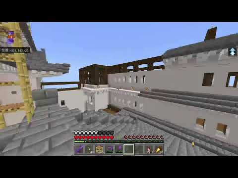 [Minecraft] ゼロから始めるサバイバル建築 [雑談] 整地と建築進めるなり