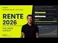 Rente 2026 berechnen: Was bleibt wirklich? Tool zeigt DRV, ETF &amp; Aktivrente