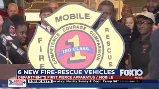 New firetrucks in Mobile