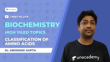 [Biochemistry High Yield Topics] - Classification of Amino Acids | Dr. Abhishek Gupta