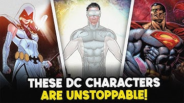Top 10 Most Powerful DC Characters! Ranked By Power
