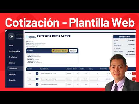 Plantilla de Cotización Web: La Evolución de Excel para Cotizar Más Profesional