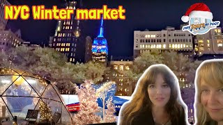 Bryant Park Winter Village | NYC's First Christmas Market