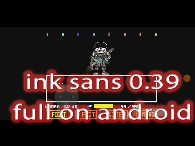Ink!Sans Fight v0.39(mobile) Hack Game Guardian No Root/Root