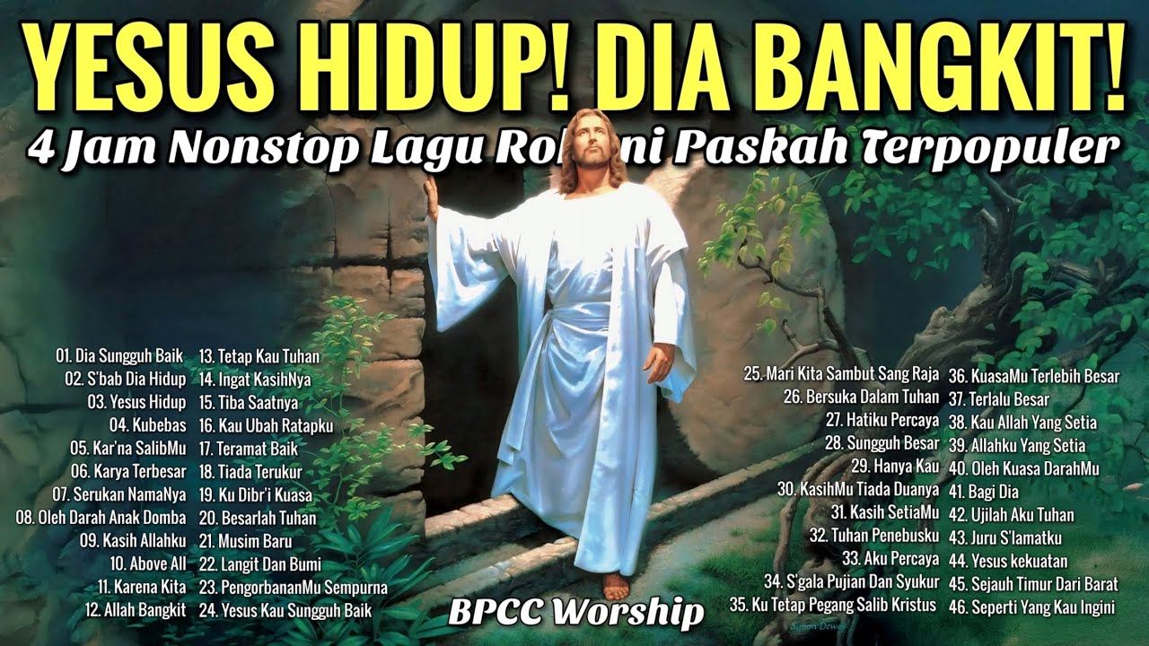 4 Jam Nonstop Lagu Paskah Terpopuler