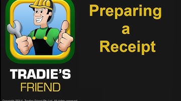 How to Receipt an Invoice in Tradies Friend