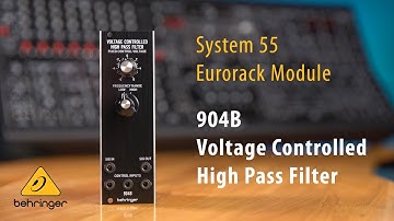 904B Voltage Controlled High Pass Filter