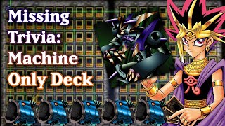 NG  Run & Missing Trivia: Machine Only Deck
