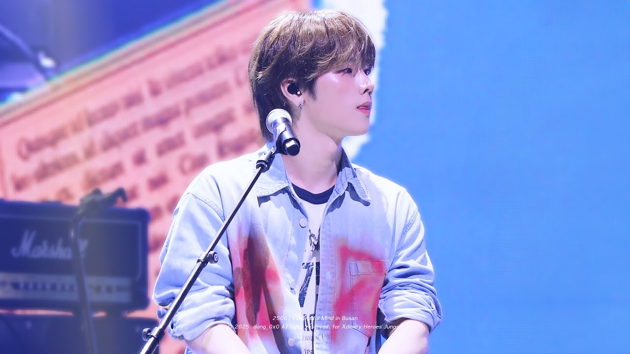 [4K] 250614 AGAIN? AGAIN! - Xdinary Heroes (정수 focus) | Beautiful Mind in Busan