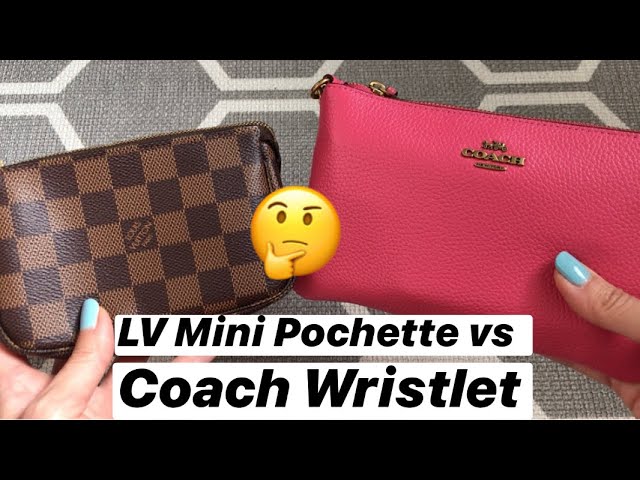 coach Nolita 15 vs Louis Vuitton Mini Pochette#coach #coachoutlet #c, Mini Pochette Louis Vuitton