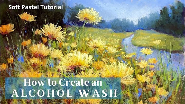 How to Create an Alcohol Wash with Soft Pastel / f...